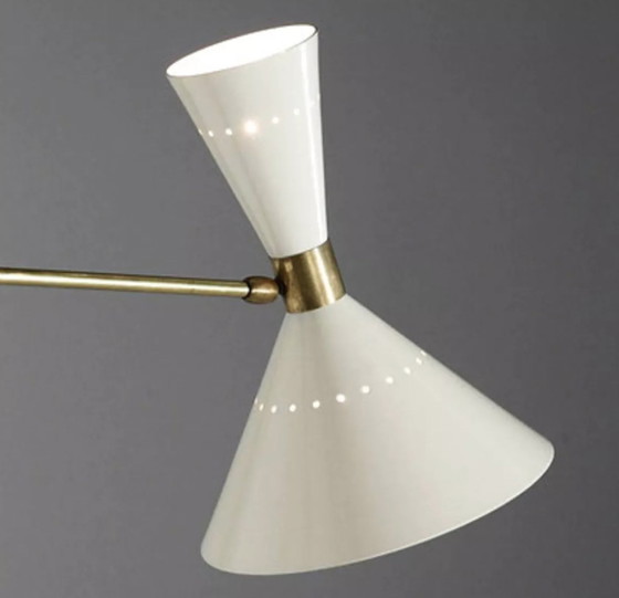 Image 1 of Italiaanse wandlamp uit de jaren 50