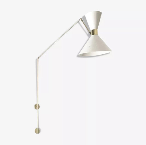 Italiaanse wandlamp uit de jaren 50