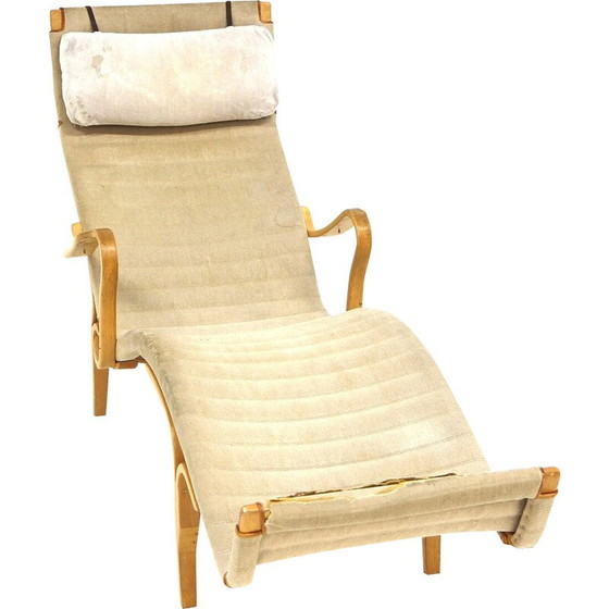 Image 1 of Vintage fauteuil "Pernilla 3" van Bruno Mathsson voor Karl Mathsson, Zweden 1960