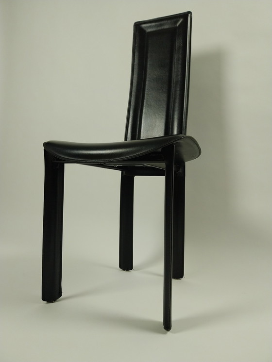 Image 1 of 4x Vintage Eetkamerstoelen