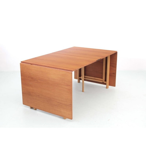 Image 1 of Scandinavische vintage tafel model Maria in teak van Bruno Mathsson, 1960