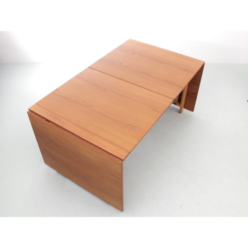 Scandinavische vintage tafel model Maria in teak van Bruno Mathsson, 1960