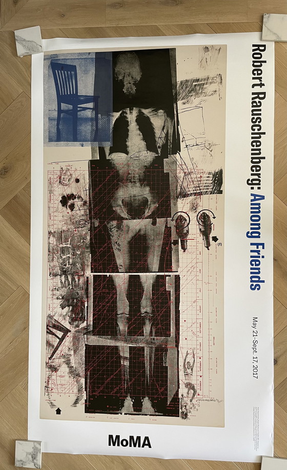 Image 1 of MoMA-poster R. Rauschenberg