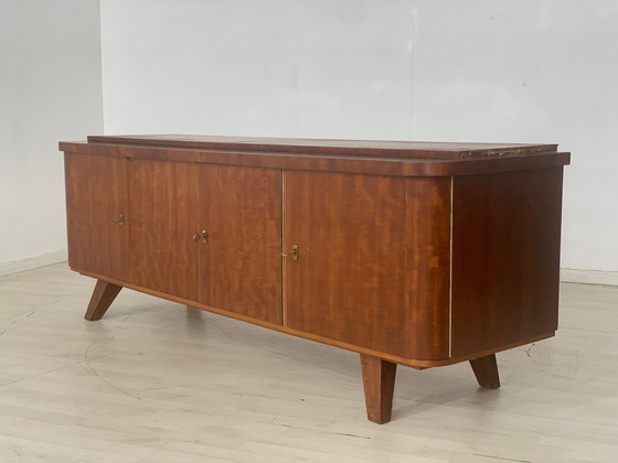 Image 1 of Mid Century buffetkast ladekast vintage