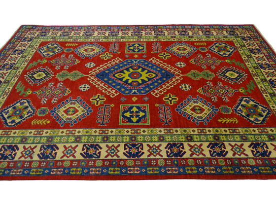 Image 1 of Kazak - 302 x 200 cm - Handgeknoopt vloerkleed