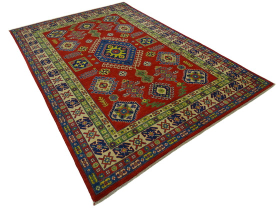 Image 1 of Kazak - 302 x 200 cm - Handgeknoopt vloerkleed