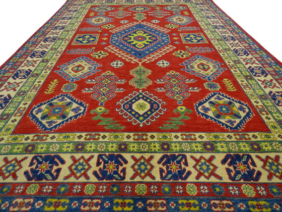 Image 1 of Kazak - 302 x 200 cm - Handgeknoopt vloerkleed