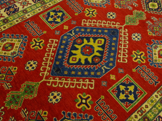 Image 1 of Kazak - 302 x 200 cm - Handgeknoopt vloerkleed