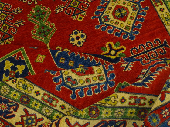 Image 1 of Kazak - 302 x 200 cm - Handgeknoopt vloerkleed