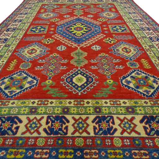 Kazak - 302 x 200 cm - Handgeknoopt vloerkleed