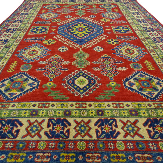 Image 1 of Kazak - 302 x 200 cm - Handgeknoopt vloerkleed