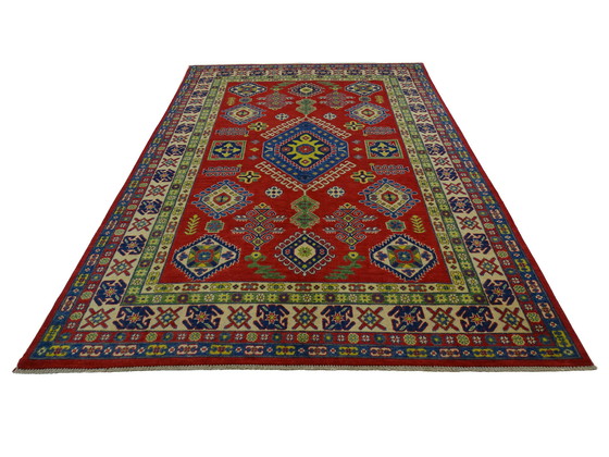 Image 1 of Kazak - 302 x 200 cm - Handgeknoopt vloerkleed