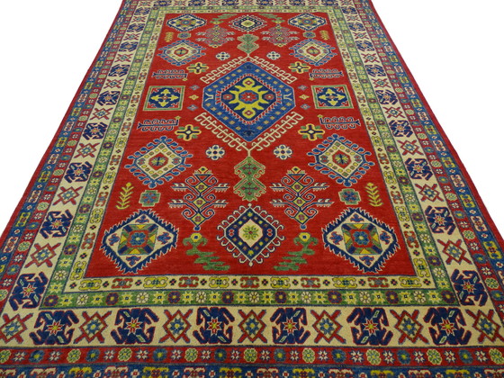 Image 1 of Kazak - 302 x 200 cm - Handgeknoopt vloerkleed