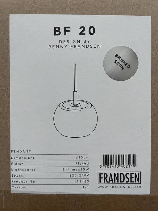 Frandsen plafondlamp - Bf20