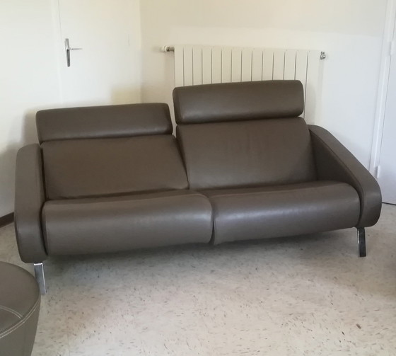 Image 1 of Steiner Leren Bank Model Faubourg Studio Memo