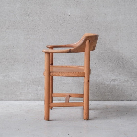 Image 1 of Set van 6 vintage grenen stoelen van Rainer Daumiller, Denemarken 1960