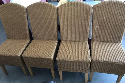 4x Loom Stoelen