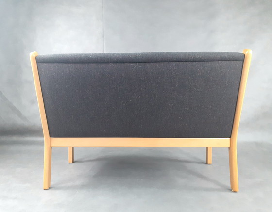 Image 1 of Hans Wegner 3-delige woonkamer set, Vintage Scandinavisch 1960S