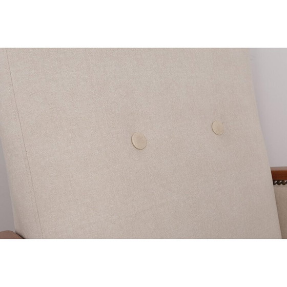 Image 1 of Hongaarse fauteuil in stof - jaren 1940