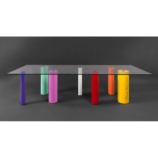 Vintage "Palafitte" tafel door Cleto Munari, 2008