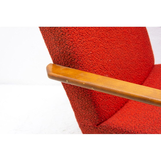 Image 1 of Paar vintage beukenhouten fauteuils van Tatra Nábytok, Tsjecho-Slowakije 1960