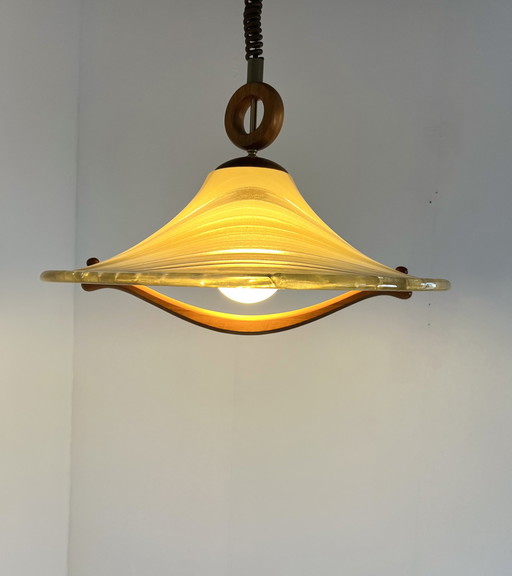 Cristallux hanglamp ‘70