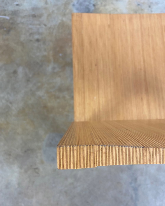 Image 1 of 8X Vintage Houten Design Stoel