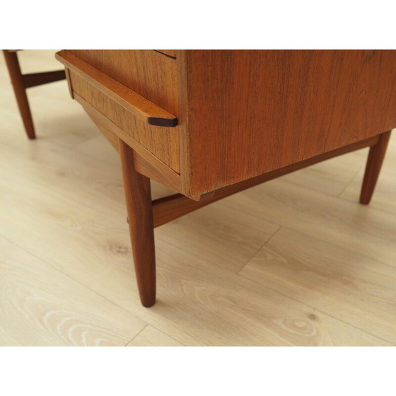 Image 1 of Teakhouten bureau, Deens ontwerp, jaren 1970, productie: Denemarken