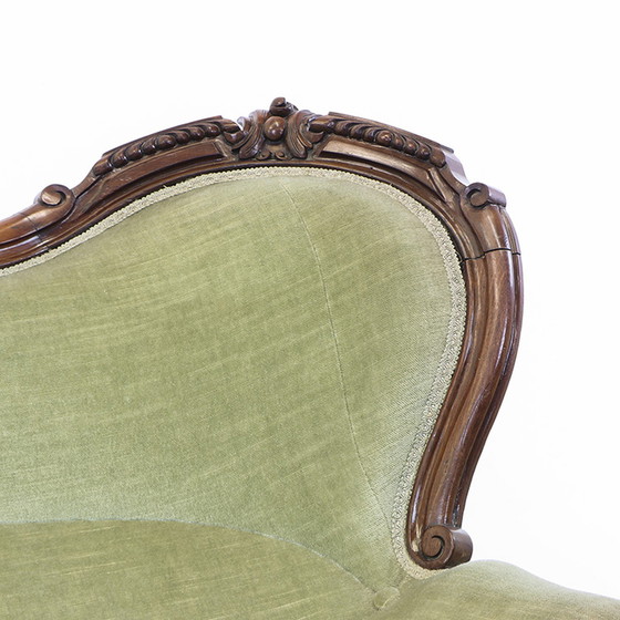 Image 1 of Mintgroene Engelse Sofa