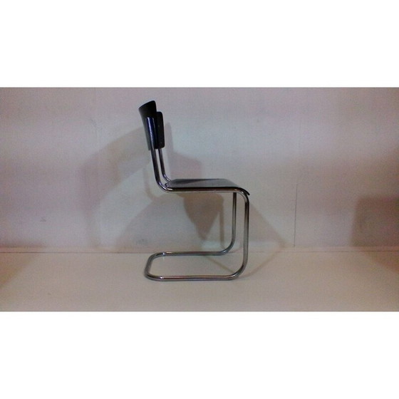 Image 1 of Vintage stoel in metaal van Jindrich Halabala