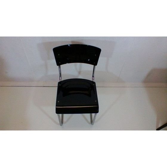 Image 1 of Vintage stoel in metaal van Jindrich Halabala