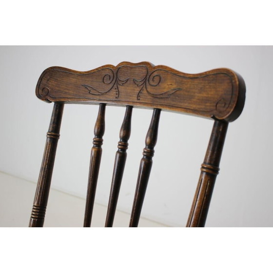 Image 1 of Houten vintage stoel, Tsjecho-Slowakije 1910