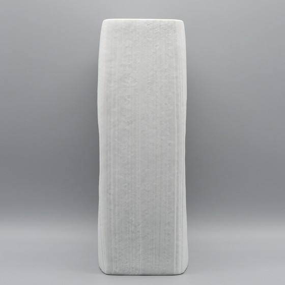 Image 1 of Martin Freyer Rosenthal Studio Line Bisque Porseleinen Vloervaas H 33 Cm Fossil