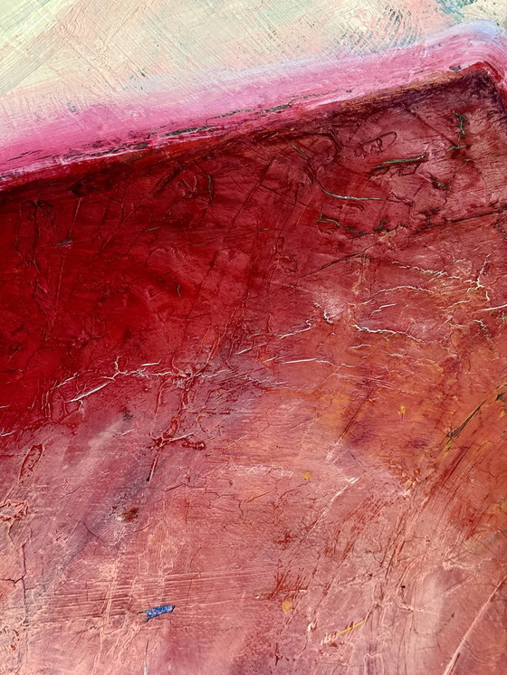 Image 1 of Patricia Pelsener ( 1956 ) Gigantische kwaliteit abstract schilderij