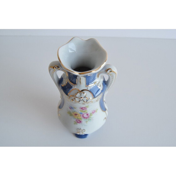 Image 1 of Vintage porseleinen vaas van Royal Dux, 1960