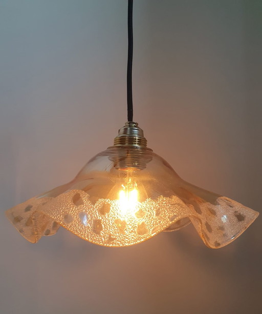 Glazen ballerina hanglamp