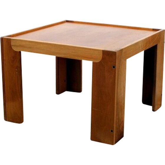 Image 1 of Vintage salontafel mod. 771 in hout en palissander door Afra en Tobia Scarpa voor Cassina, Italië 1965