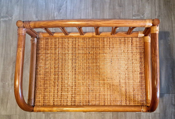 Image 1 of Vintage Rotan Ladekast