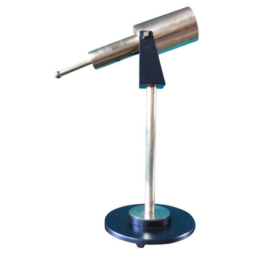 Vintage messing bureaulamp van Hans Per Jeppesen voor Fog en Morup, 1960