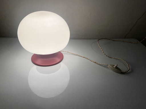 Antieke Paddestoel Opaline Lamp