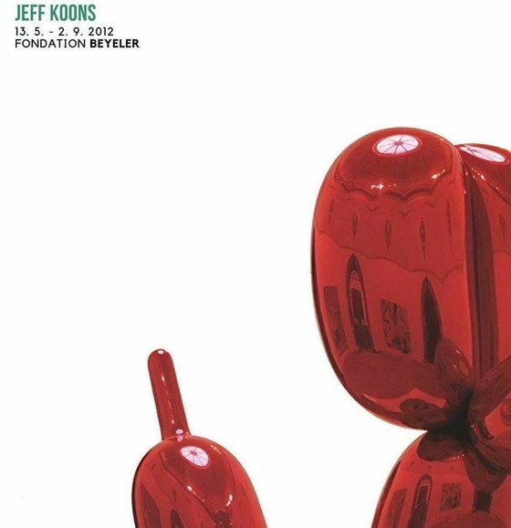 Image 1 of Jeff Koons "Red Dog" Poster