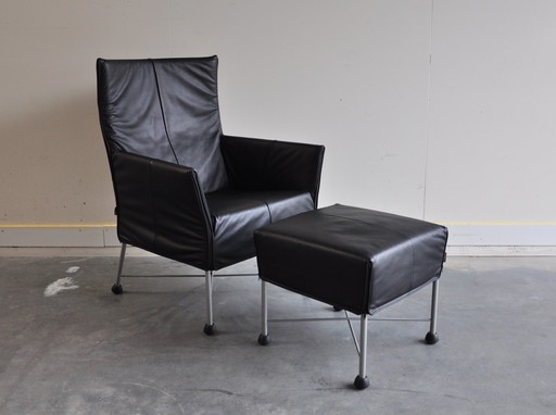 Montis Charly Fauteuil met Hocker by Gerard van den Berg