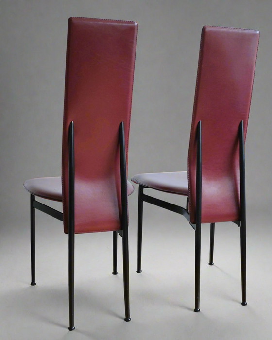 Image 1 of 4x Fasem S44 eetkamerstoelen