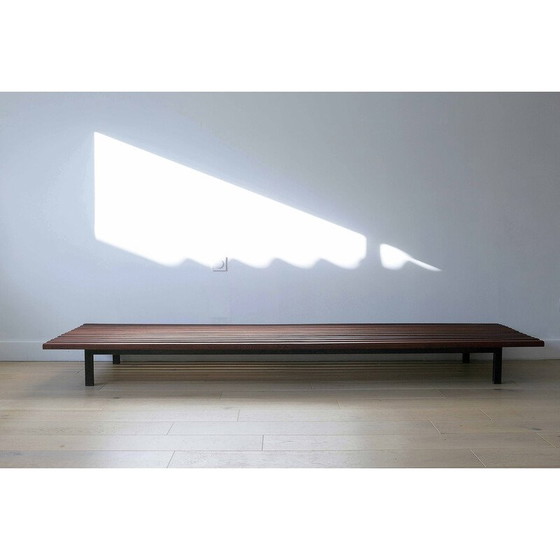 Image 1 of Vintage bankje van Charlotte Perriand voor Steph Simon, 1960