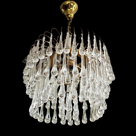 Image 1 of Vintage Xxl Teardrop Chandelier