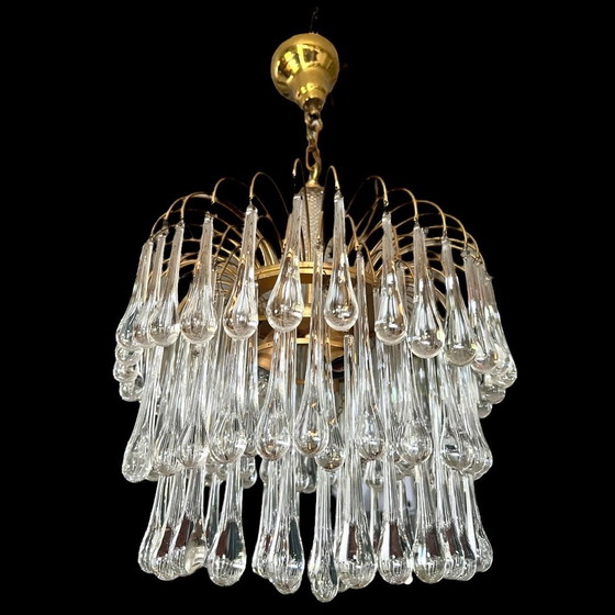 Image 1 of Vintage Xxl Teardrop Chandelier