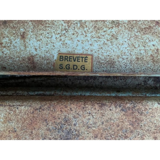 Image 1 of Set van 5 vintage metalen klapstoelen