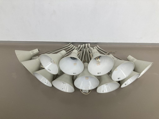 12x Kaiser Leuchten 1960 Wall Lamp