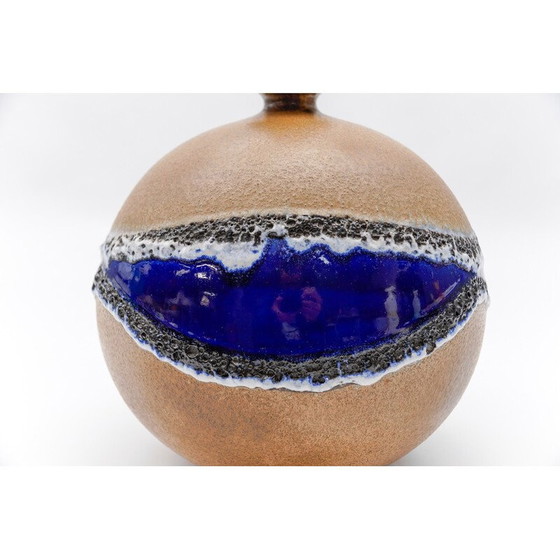 Image 1 of Vintage keramische globe tafellampvoet voor Leola, 1960