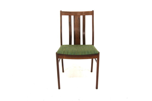  Set van 4 Scandinavische rozenhouten stoelen, Zweden, 1960